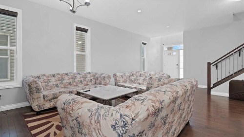 149 Saddlestone Drive Ne, Calgary, AB - Indoor Photo Showing Living Room
