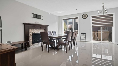 149 Saddlestone Drive Ne, Calgary, AB - Indoor Photo Showing Dining Room