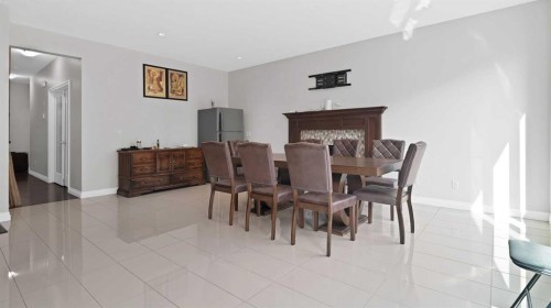 149 Saddlestone Drive Ne, Calgary, AB - Indoor Photo Showing Dining Room