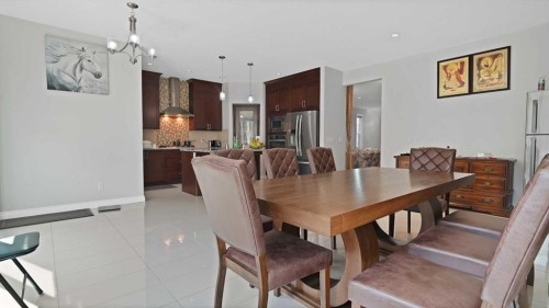 149 Saddlestone Drive Ne, Calgary, AB - Indoor Photo Showing Dining Room