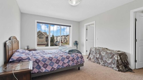 149 Saddlestone Drive Ne, Calgary, AB - Indoor Photo Showing Bedroom