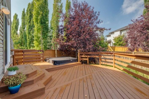 258 West Ranch Place Sw, Calgary, AB - Outdoor With Deck Patio Veranda