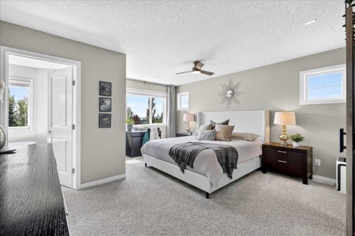 122 Royal Birkdale Crescent Nw, Calgary, AB - Indoor Photo Showing Bedroom