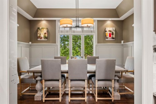 136 Posthill Drive Sw, Calgary, AB - Indoor Photo Showing Dining Room