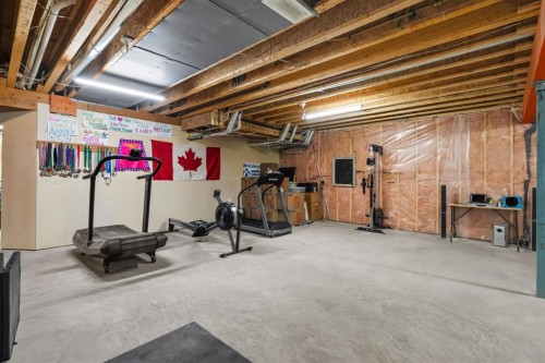 136 Posthill Drive Sw, Calgary, AB - Indoor Photo Showing Basement
