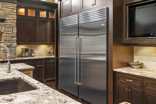 136 Posthill Drive Sw, Calgary, AB - Indoor Photo Showing Kitchen With Upgraded Kitchen
