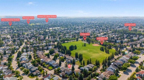 8 Millside Court Sw, Calgary, AB - Outdoor With View