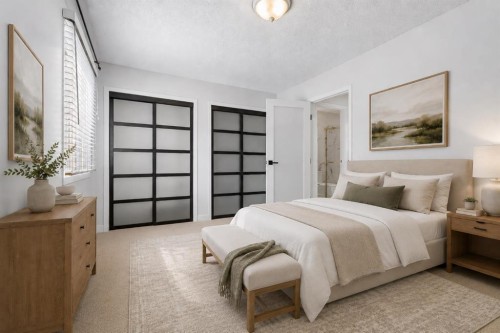 205 15 Avenue Ne, Calgary, AB - Indoor Photo Showing Bedroom