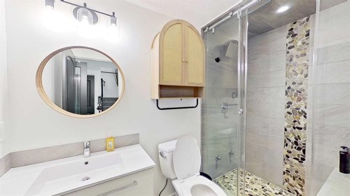 107 Auburn Sound Cove Se, Calgary, AB - Indoor Photo Showing Bathroom