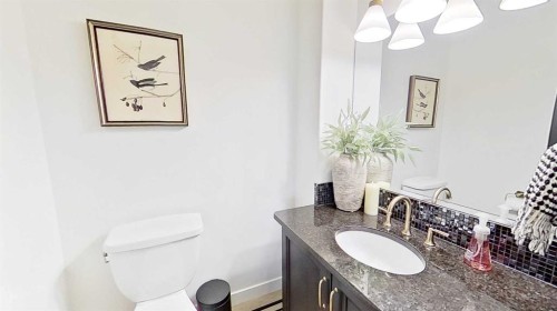 107 Auburn Sound Cove Se, Calgary, AB - Indoor Photo Showing Bathroom