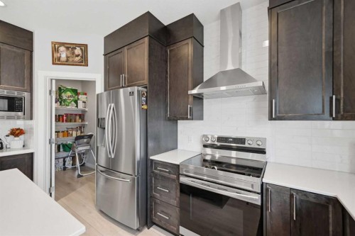 194 Cornerstone Road Ne, Calgary, AB - Indoor Photo Showing Kitchen With Stainless Steel Kitchen
