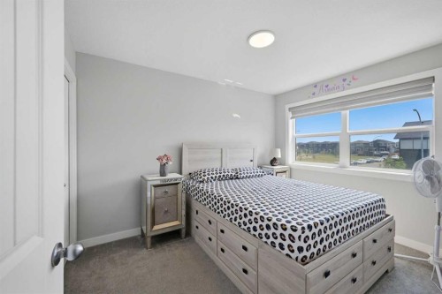 194 Cornerstone Road Ne, Calgary, AB - Indoor Photo Showing Bedroom