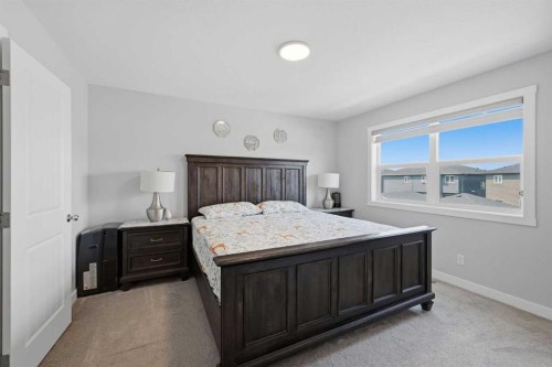 194 Cornerstone Road Ne, Calgary, AB - Indoor Photo Showing Bedroom