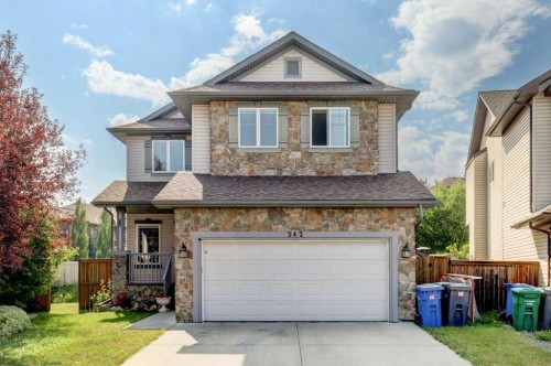 242 Crystal Green Point, Okotoks, AB - Outdoor With Facade