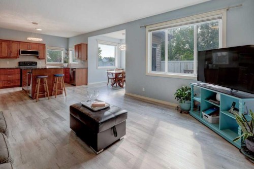 242 Crystal Green Point, Okotoks, AB - Indoor Photo Showing Living Room