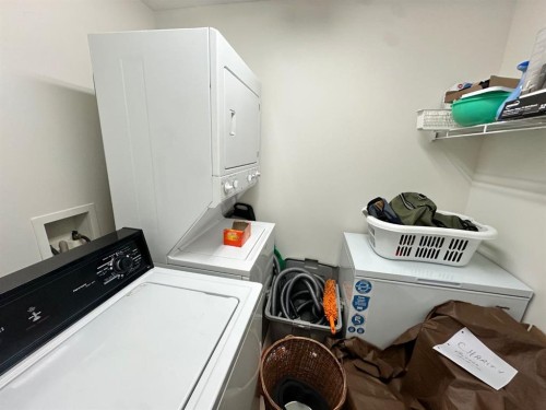 3338-1818 Simcoe Boulevard Sw, Calgary, AB - Indoor Photo Showing Laundry Room