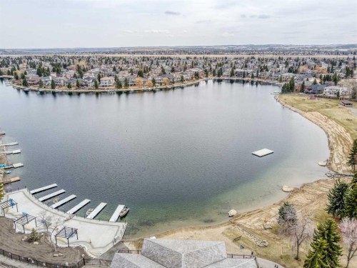 684 Sunmills Drive Se, Calgary, AB - Outdoor With Body Of Water With View