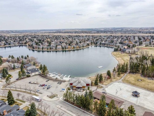 684 Sunmills Drive Se, Calgary, AB - Outdoor With Body Of Water With View