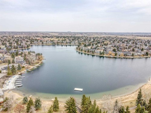 684 Sunmills Drive Se, Calgary, AB - Outdoor With Body Of Water With View