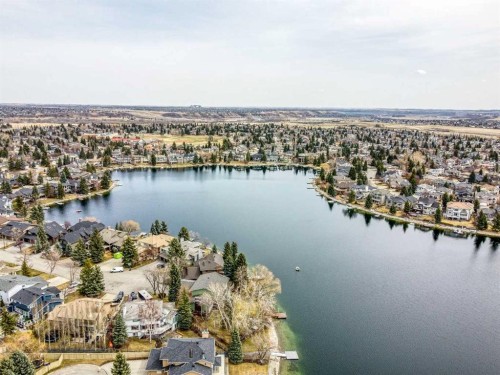 684 Sunmills Drive Se, Calgary, AB - Outdoor With Body Of Water With View