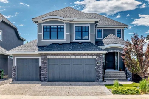 33 Aspen Summit Circle Sw, Calgary, AB - Outdoor With Facade