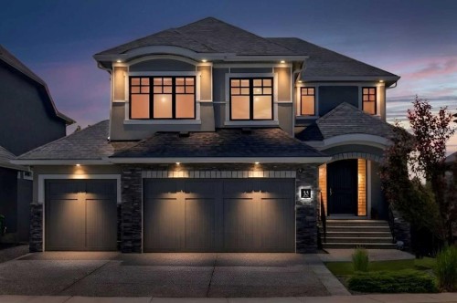 33 Aspen Summit Circle Sw, Calgary, AB - Outdoor With Facade