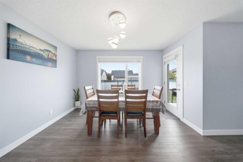 19 Martha'S Meadow Close Ne, Calgary, AB - Indoor Photo Showing Dining Room