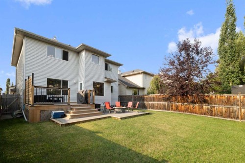 56 West Cedar Rise Sw, Calgary, AB - Outdoor With Deck Patio Veranda