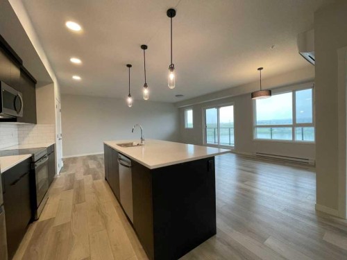 2304-42 Cranbrook Gardens Se, Calgary, AB - Indoor Photo Showing Kitchen With Upgraded Kitchen