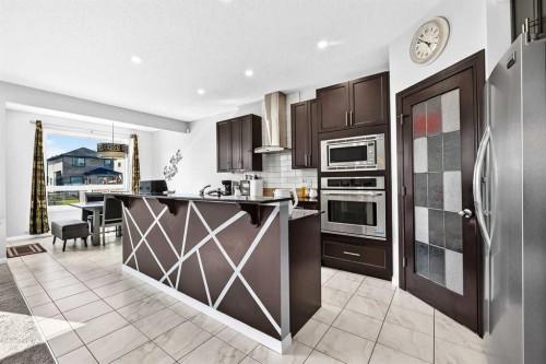 8 Skyview Point Terrace Ne, Calgary, AB - Indoor Photo Showing Kitchen With Upgraded Kitchen