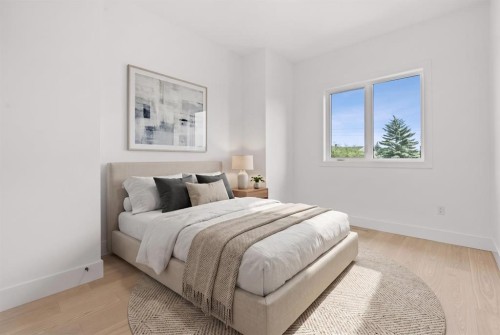 514 37 Street Sw, Calgary, AB - Indoor Photo Showing Bedroom