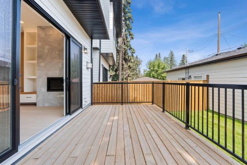 514 37 Street Sw, Calgary, AB - Outdoor With Deck Patio Veranda With Exterior