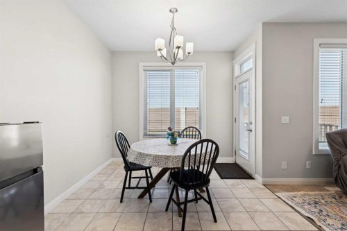 215 Redstone Heights Ne, Calgary, AB - Indoor Photo Showing Dining Room
