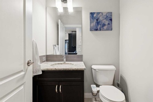 215 Redstone Heights Ne, Calgary, AB - Indoor Photo Showing Bathroom