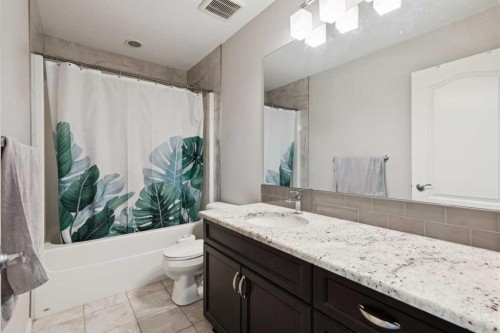 215 Redstone Heights Ne, Calgary, AB - Indoor Photo Showing Bathroom