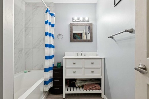 215 Redstone Heights Ne, Calgary, AB - Indoor Photo Showing Bathroom