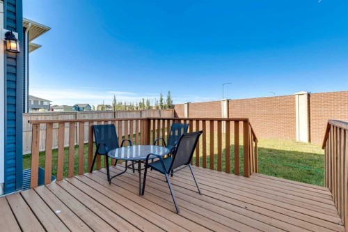 215 Redstone Heights Ne, Calgary, AB - Outdoor With Deck Patio Veranda With Exterior