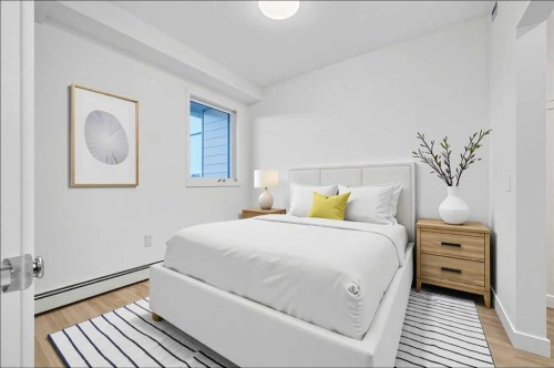 2109-8500 19 Avenue Se, Calgary, AB - Indoor Photo Showing Bedroom