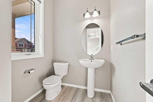 142 Yorkstone Way Sw, Calgary, AB - Indoor Photo Showing Bathroom