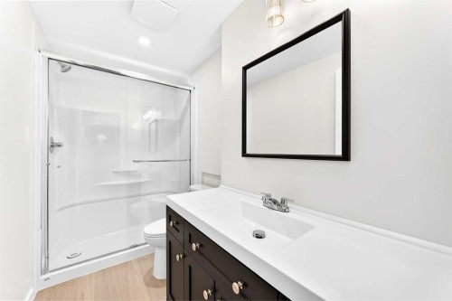 105 Magnolia Manor Se, Calgary, AB - Indoor Photo Showing Bathroom
