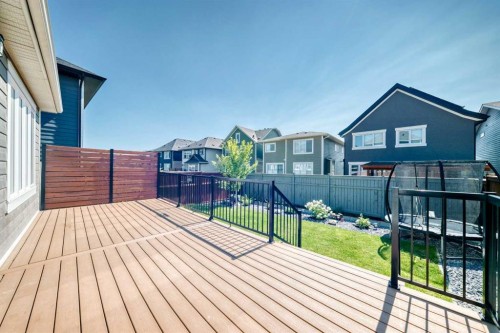 105 Magnolia Manor Se, Calgary, AB - Outdoor With Deck Patio Veranda