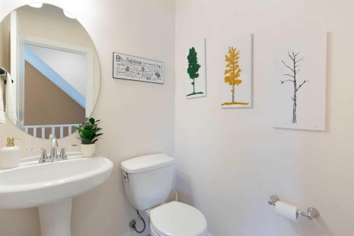2 Kingston View Se, Airdrie, AB - Indoor Photo Showing Bathroom