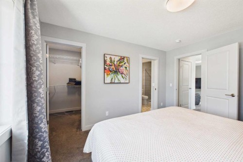182 Rowley Gate Nw, Calgary, AB - Indoor Photo Showing Bedroom