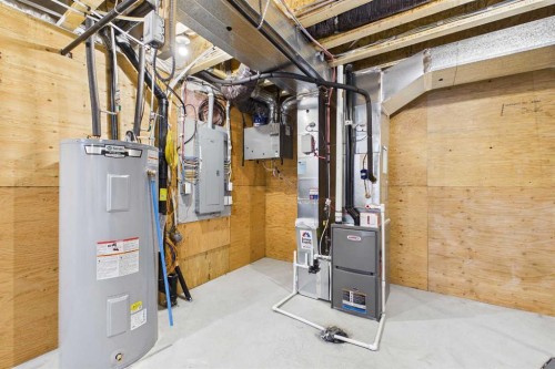 182 Rowley Gate Nw, Calgary, AB - Indoor Photo Showing Basement