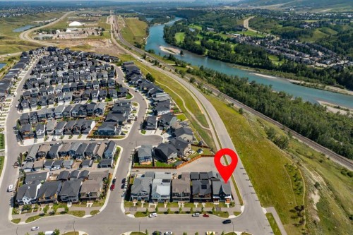 182 Rowley Gate Nw, Calgary, AB - Outdoor With Body Of Water With View