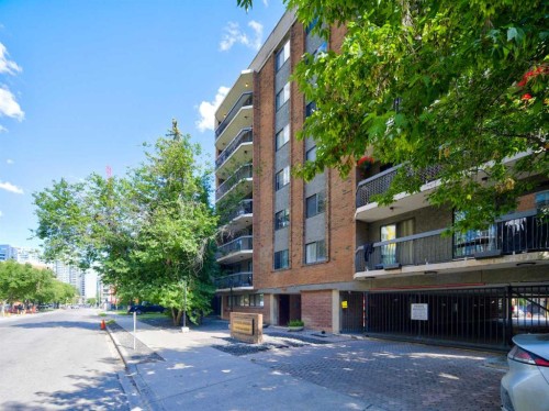 703-537 14 Avenue Sw, Calgary, AB - Outdoor With Balcony