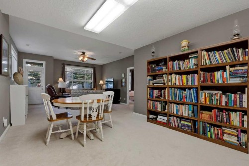 14 Evercreek Bluffs Place Sw, Calgary, AB - Indoor Photo Showing Office