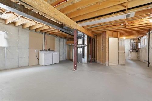 128 Covehaven Gardens Ne, Calgary, AB - Indoor Photo Showing Basement