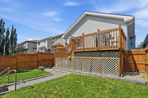 128 Covehaven Gardens Ne, Calgary, AB - Outdoor With Deck Patio Veranda