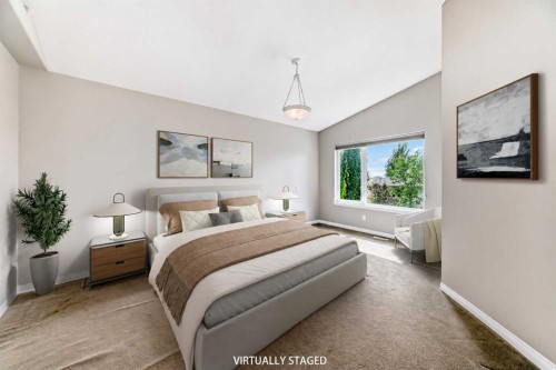 35 Arbour Vista Way Nw, Calgary, AB - Indoor Photo Showing Bedroom